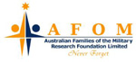 Australian Families of the Military Research Foundation logo