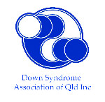 Down syndrome association of Qld logo